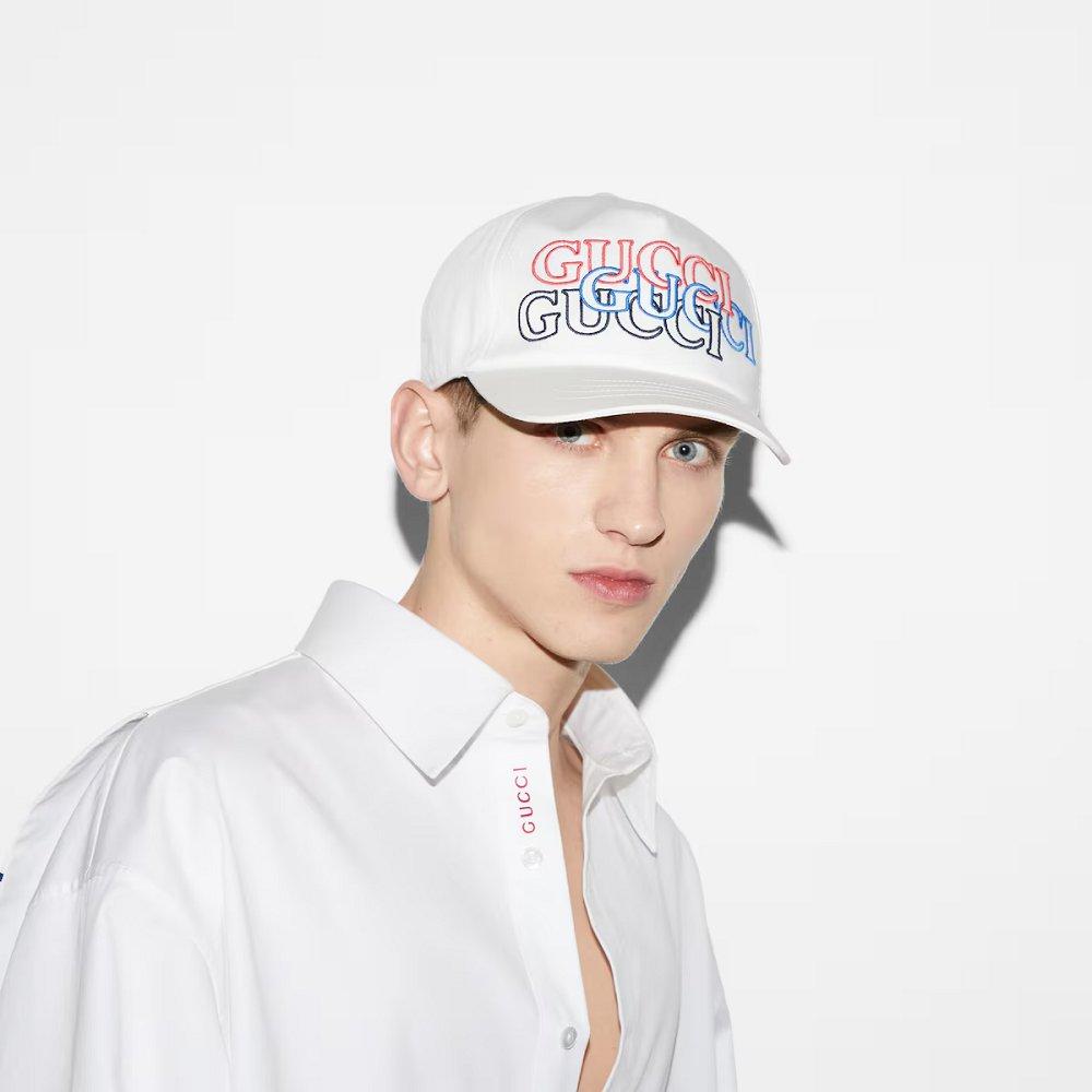 GUCCI エンブロイダリー ベースボールキャップ 788548 4HA9X