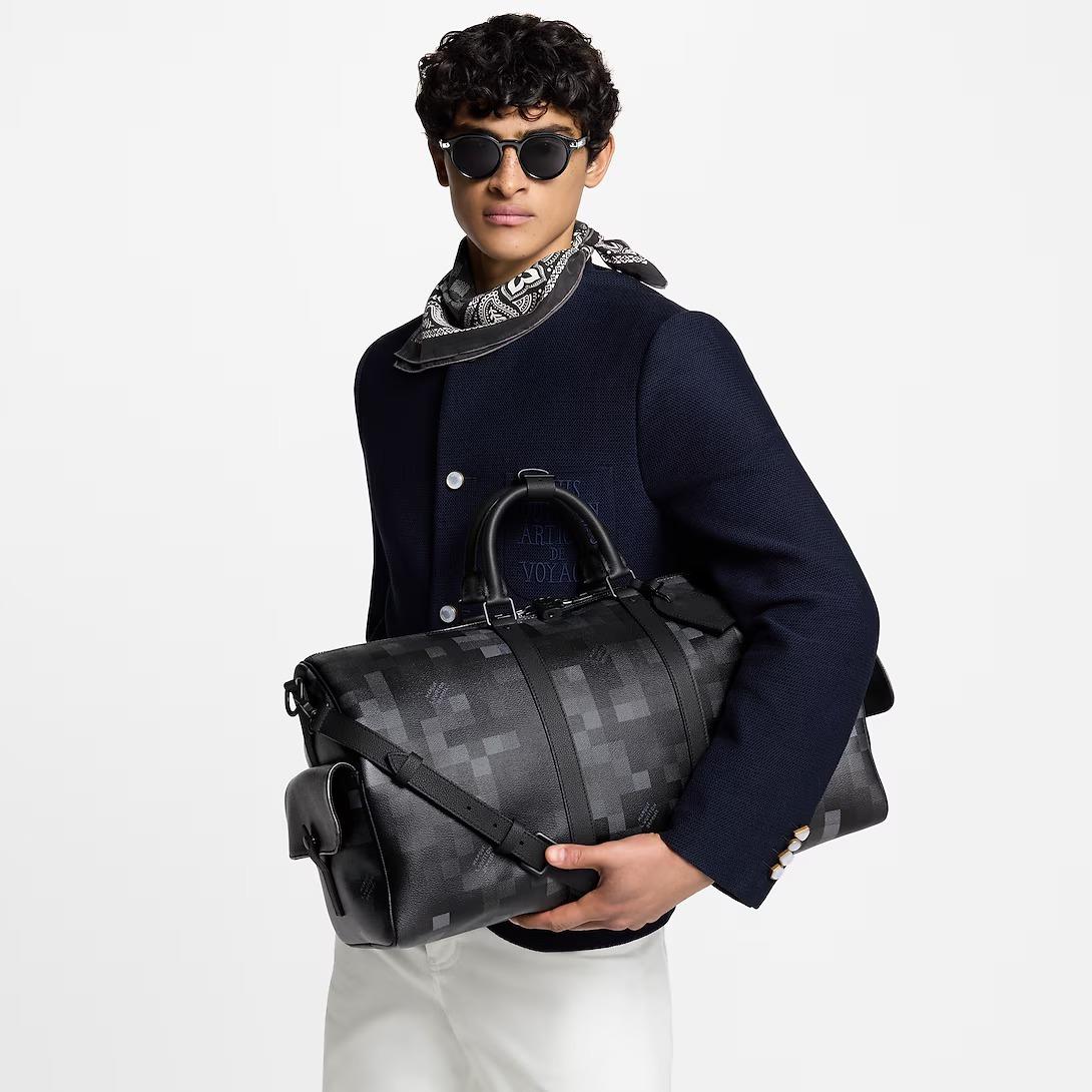 Louis Vuitton キーポルバンドリエール 50 ボストンバッグ M14957
