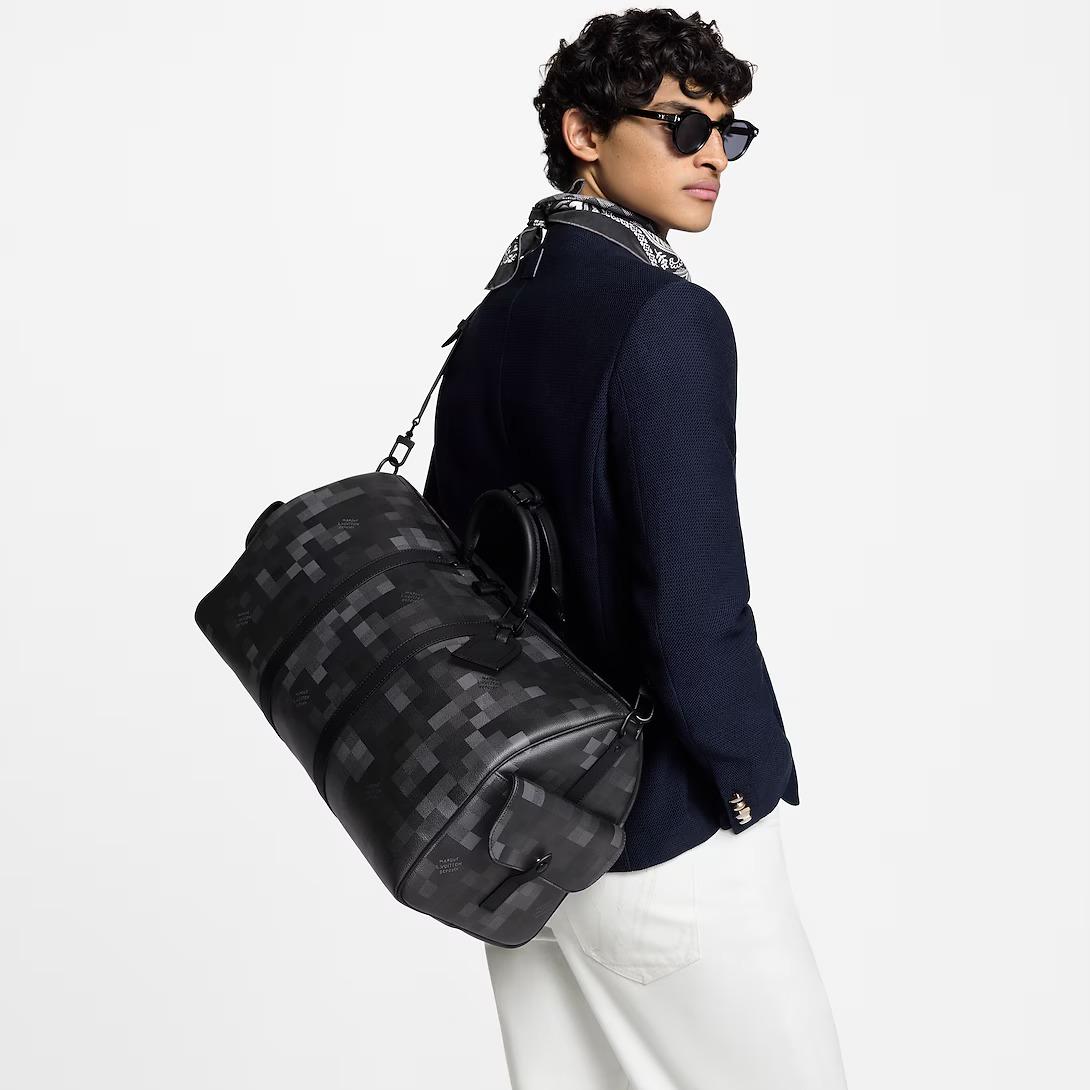 Louis Vuitton キーポルバンドリエール 50 ボストンバッグ M14957