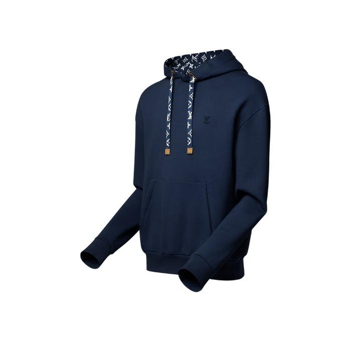 Louis Vuitton メンズ. コットンフーディ ネイビー LV SKI 1AGJZV