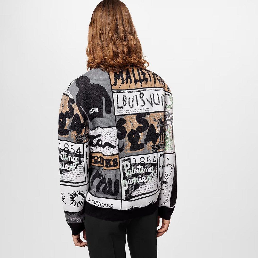 Louis Vuitton コットンシグネチャークルーネック 1AFAOS