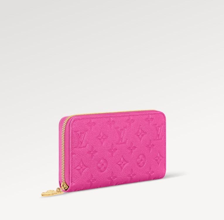 Louis Vuitton ジッピーウォレット 長財布 ピンク M13618