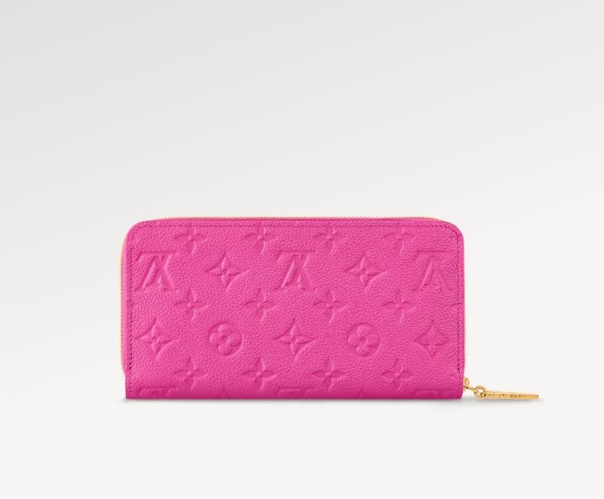 Louis Vuitton ジッピーウォレット 長財布 ピンク M13618