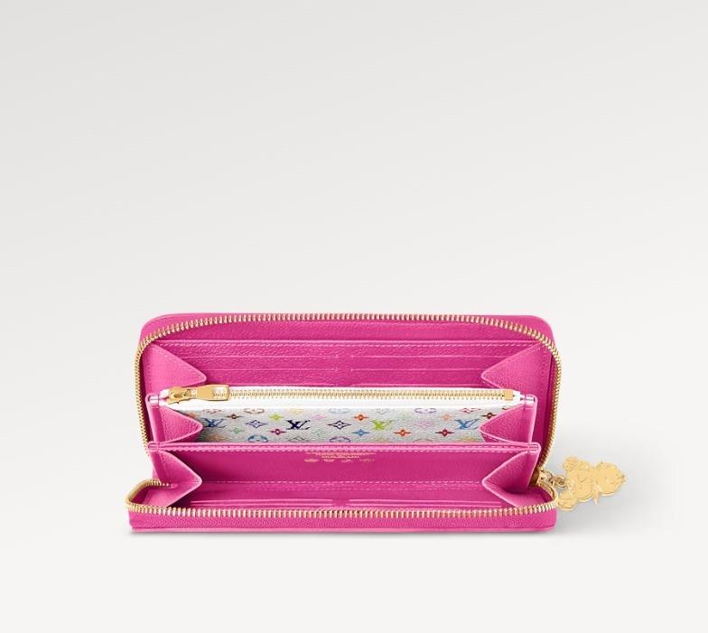 Louis Vuitton ジッピーウォレット 長財布 ピンク M13618