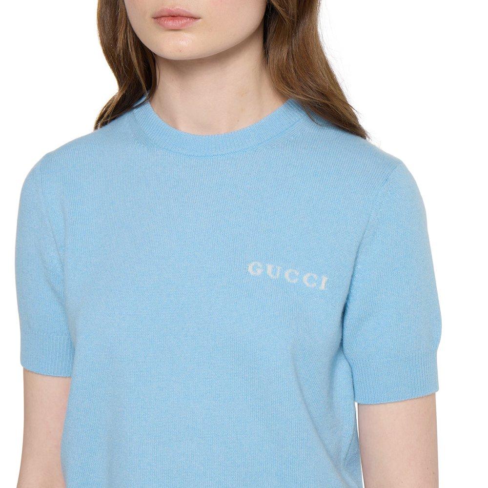 グッチ インターシャ カシミア トップ 836477 XKEX1 4055
