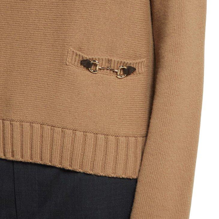 グッチ ホースビット ウールカシミア トップ 836460 XKEVK 2604