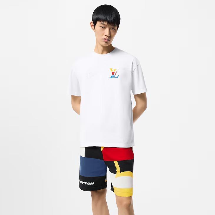 ルイヴィトン グラフィック コットンTシャツ 1AFVUV