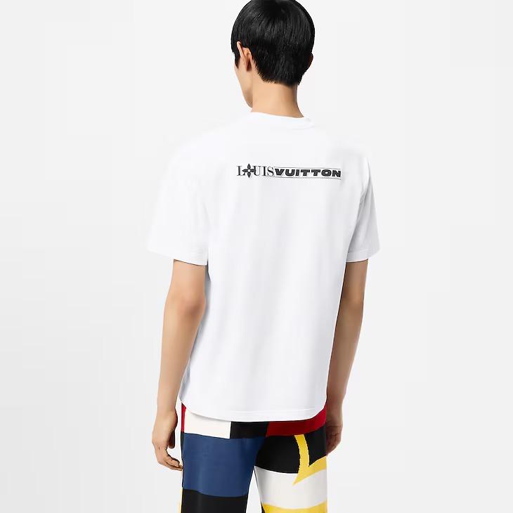 ルイヴィトン グラフィック コットンTシャツ 1AFVUV