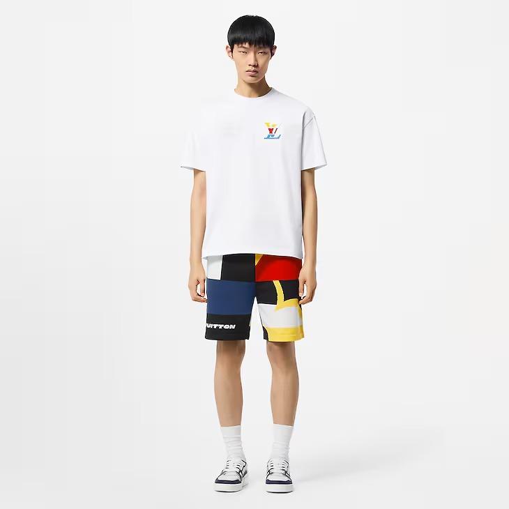 ルイヴィトン グラフィック コットンTシャツ 1AFVUV