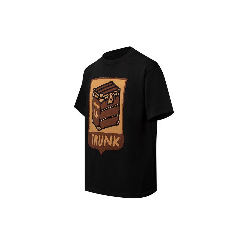 ルイヴィトンTシャツ  クルーネック 1AGHTY