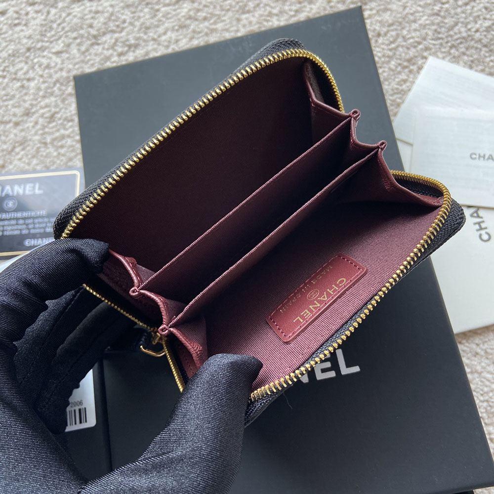 シャネル代引き クラシック ジップ コインパース ミニ財布 AP0216