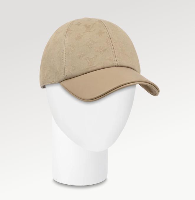 ルイヴィトン キャップ LV モノグラム コットン レザー M7088M M7087M M7127M