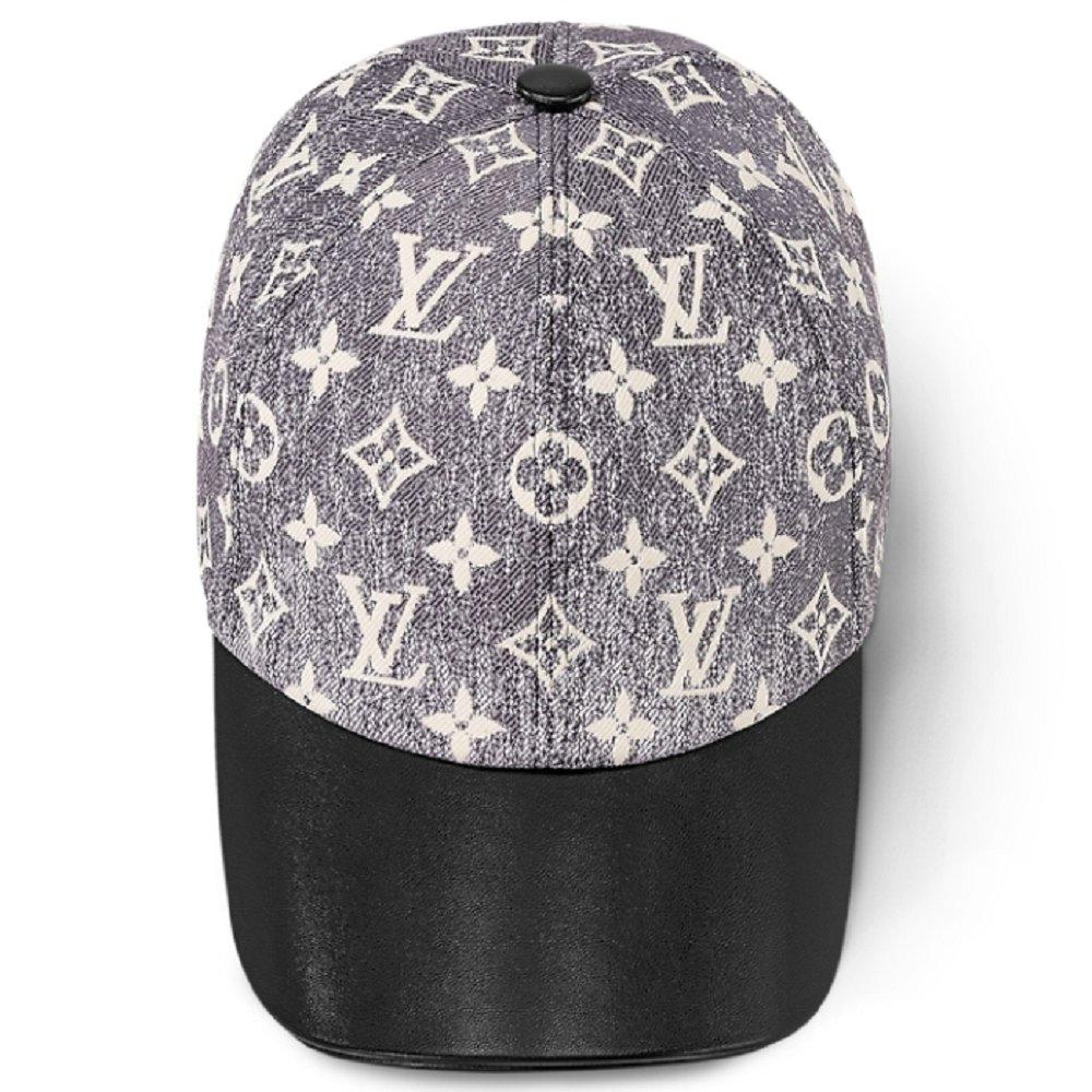 Louis Vuitton キャップモノグラムジャカードデニム M7028M