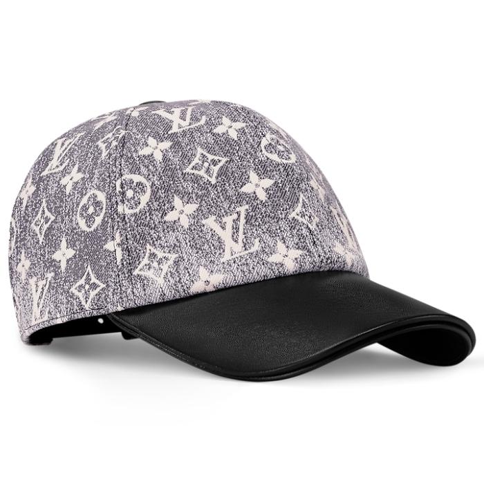 Louis Vuitton キャップモノグラムジャカードデニム M7028M