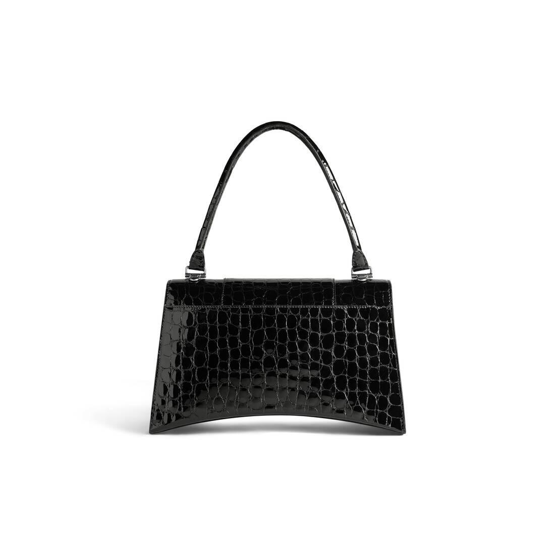 BALENCIAGA代引 レディース 砂時計ヒンジ ミディアム ハンドバッグ 761211 2AAVY 1000