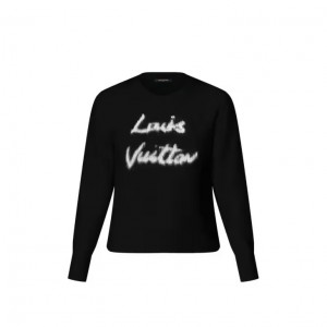 LouisVuitton ブラッシュド ニット プルオーバー 1AGHCS