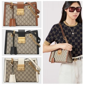 グッチ パドロック スモール ショルダーバッグ 498156 KHNKG