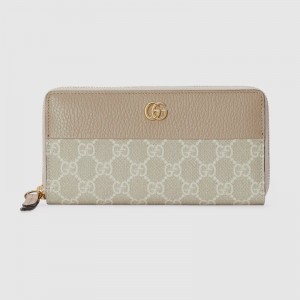 グッチ ダブルG バイカラー ジップアラウンドウォレット 456117 AACFE 9543