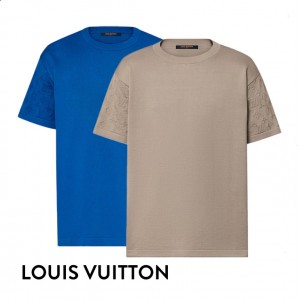 Louis Vuitton ショートスリーブコットンクルーネック 1AFQA5 1AFQAB