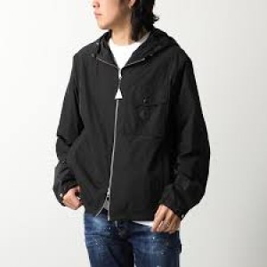 モンクレール ブルゾン FUYUE フユエ メンズ フーテッド ジップアップ ジャケット アイコンパッチ ロゴ 1A00195 549MF 999