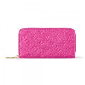 Louis Vuitton ジッピーウォレット 長財布 ピンク M13618