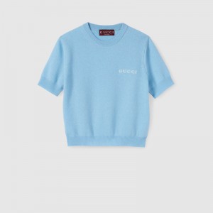 グッチ インターシャ カシミア トップ 836477 XKEX1 4055