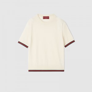 グッチ エクストラファインカシミアシルク トップ 820687 XKELW 9066