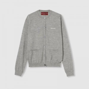 グッチ  カシミアシルク カーディガン 830825 XKEWD 1014