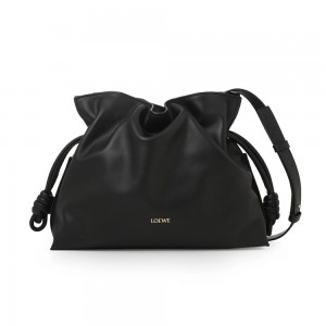 ロエベ FLAMENCO CLUTCH クラッチバッグ 3WAY ショルダーバッグ ブラック レディース a411fc1xbf 1100