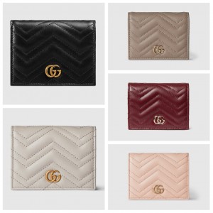 グッチ後払い ダブルG カードケース コイン＆紙幣入れ付き ‎466492 DTDHT