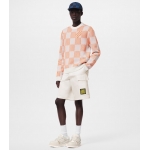 LouisVuitton ダミエ コットンプルオーバー オレンジ 1AFIWP