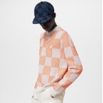 LouisVuitton ダミエ コットンプルオーバー オレンジ 1AFIWP