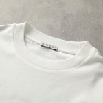 モンクレール カットソー レディース 長袖Tシャツ ロンT ゴム裾 クルーネック アイコンロゴ フロッキープリント コットン 8D00005 829HP
