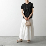 モンクレール Tシャツ レディース 半袖 カットソー クルーネック ロゴT プリントロゴ コットン 8C00006 809CR