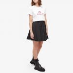 モンクレール Tシャツ レディース 半袖 カットソー クルーネック ロゴT プリントロゴ コットン 8C00006 809CR