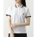 モンクレール ポロシャツ POLO レディース トップス カットソー Tシャツ コットン ロゴパッチ 8A00008 84720