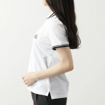 モンクレール ポロシャツ POLO レディース トップス カットソー Tシャツ コットン ロゴパッチ 8A00008 84720