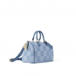 Louis Vuitton スピーディー30 ブルーデニムダミエ ショルダーバッグ N00203