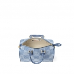 Louis Vuitton スピーディー30 ブルーデニムダミエ ショルダーバッグ N00203