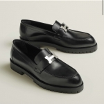 エルメス レディース モカシン ローファー ベージュ H232137Z 02360