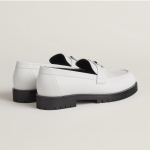 HERMES レディース モカシン ローファー ベージュ H241019Z 90360