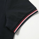モンクレール代引き POLO 半袖 ポロシャツ ロゴワッペン トリコロールライン メンズ 8A70300 84556