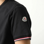 モンクレール Tシャツ MAGLIA メンズ カットソー クルーネック アイコンパッチ トリコロールライン 8C71600 87296