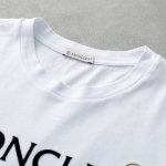 モンクレール 半袖 Tシャツ メンズ カットソー ロゴT アイコンパッチ コットン クルーネック 8C00024 8390T