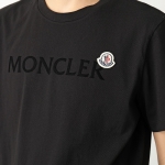 モンクレール 半袖 Tシャツ メンズ カットソー ロゴT アイコンパッチ コットン クルーネック 8C00024 8390T