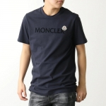 モンクレール 半袖 Tシャツ メンズ カットソー ロゴT アイコンパッチ コットン クルーネック 8C00024 8390T