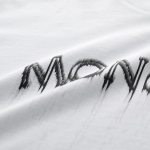 モンクレール代引き Tシャツ メンズ クルーネック 半袖 カットソー ロゴT アイコンパッチ 8C00002 89A17