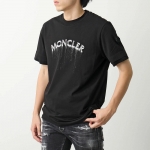 モンクレール代引き Tシャツ メンズ クルーネック 半袖 カットソー ロゴT アイコンパッチ 8C00002 89A17