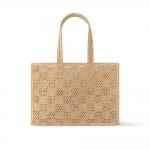 LOUIS VUITTON ラフィア・ショッパーバッグ MM トートバッグ M25008