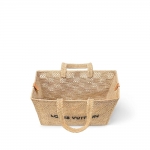 LOUIS VUITTON ラフィア・ショッパーバッグ MM トートバッグ M25008